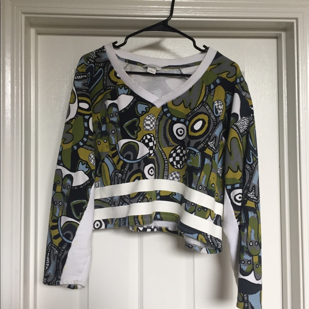 Monki crop sweater